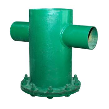 Грязевик вертикальный приварной Ду 50 Ру 16 Техкомплект